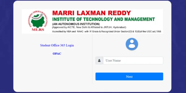 MLRIT Student Login