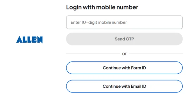 ALLEN Digital Student Login