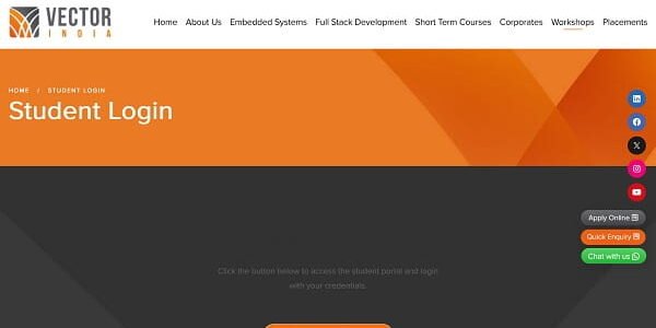 Vector Student Login