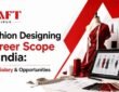 Students pursuing fashion design careers in India with opportunities in styling, merchandising, and textile design